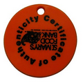 1.5" Round Token/Key Tag (Blank)